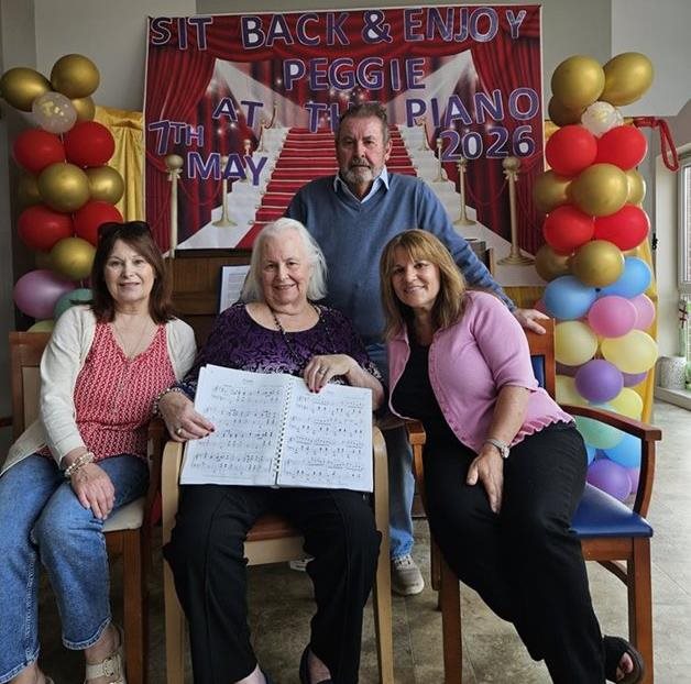 92-year-old resident’s piano wish strikes a chord at Slough care home