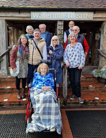 Newbury care home resident steps back in time at local theatre