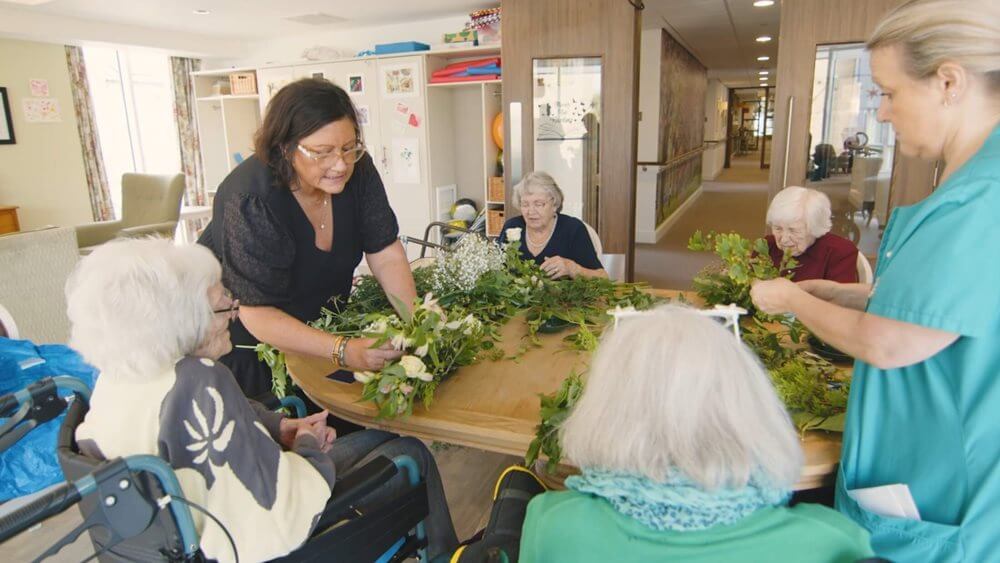 Living well with dementia at Harcourt Gardens