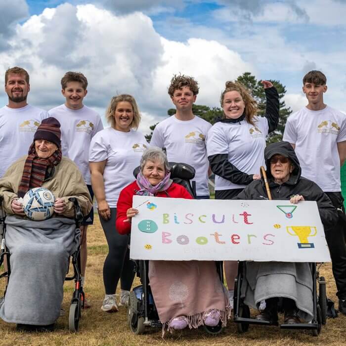 Waterhouse Manor team and residents