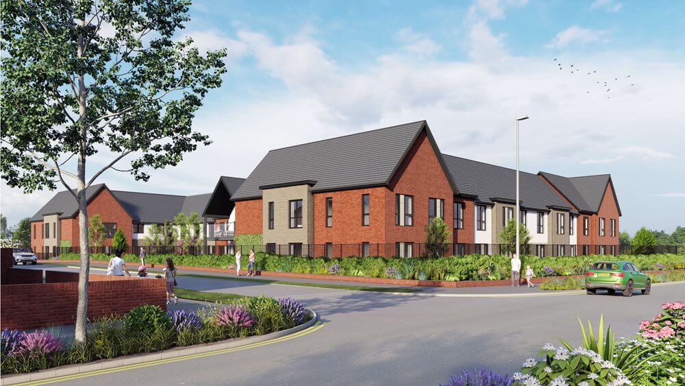 A CGI drawing of our new Yate care home