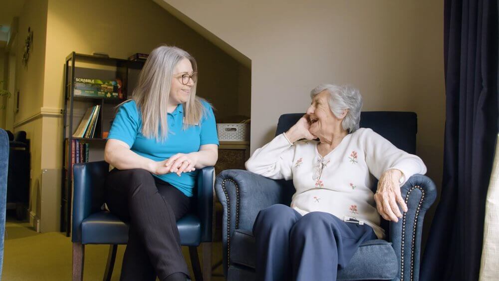 Staff and resident's voices - The staff are lovely