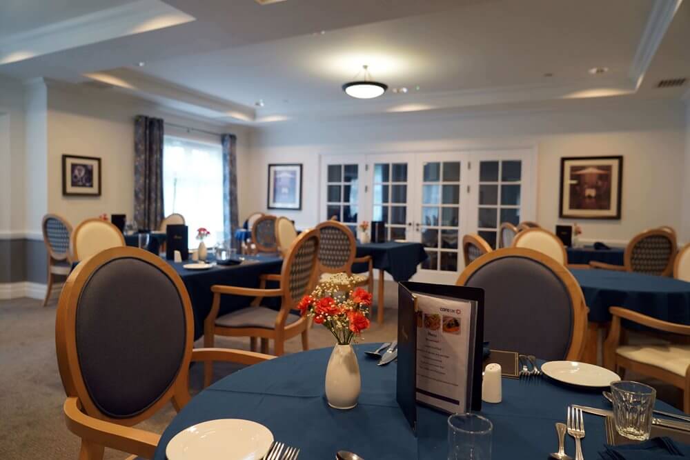 Senior Care Assistant - Day & Night Shifts - Halecroft Grange dining room