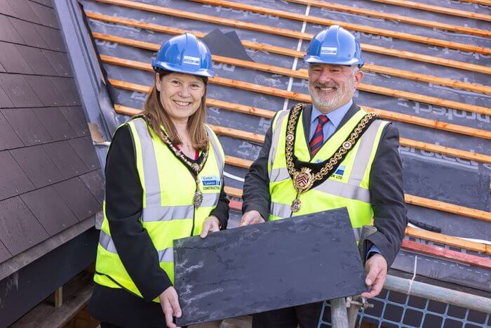 Team Leader Care - Llys Herbert topping out 