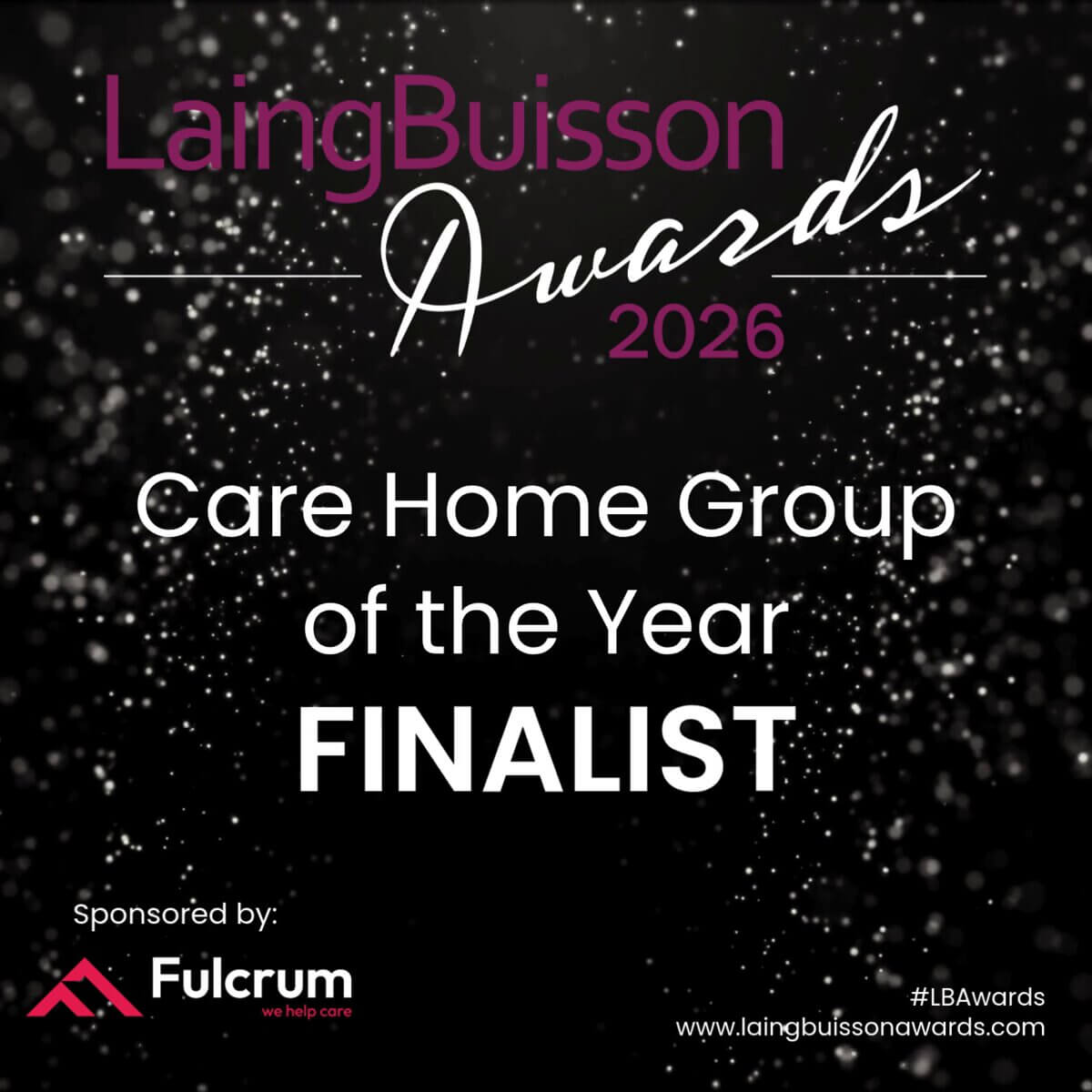 LaingBuisson Awards 2026 finalist - Care Home Group of the Year