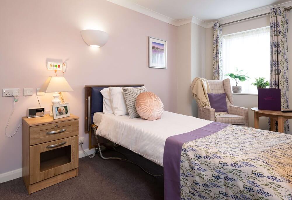 Care Assistant Nights - snowdrop house bedroom