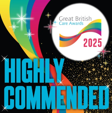 Great British Care Awards 2025 Highly commended - Care Employer Award 