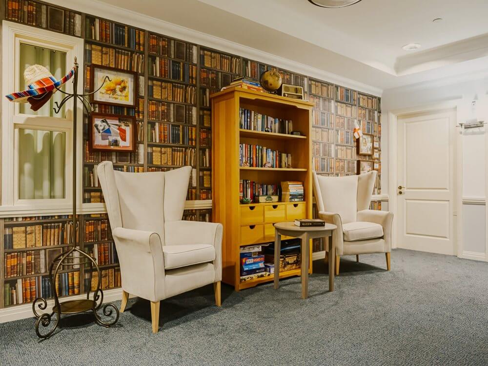 Activities Assistant - Halecroft book shelf