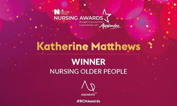 RCN Nursing Awards Winner 2022 - Nursing Older People