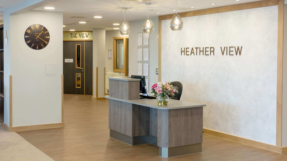 Host Bank - heather view reception