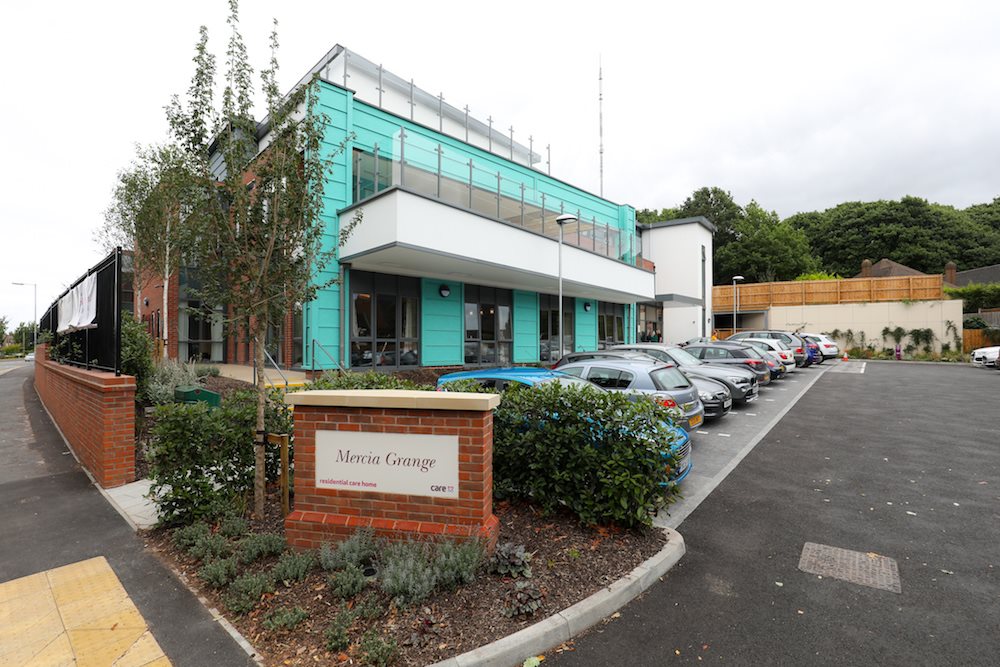 Mercia Grange Care Home Sutton Coldfield, West Midlands Care UK