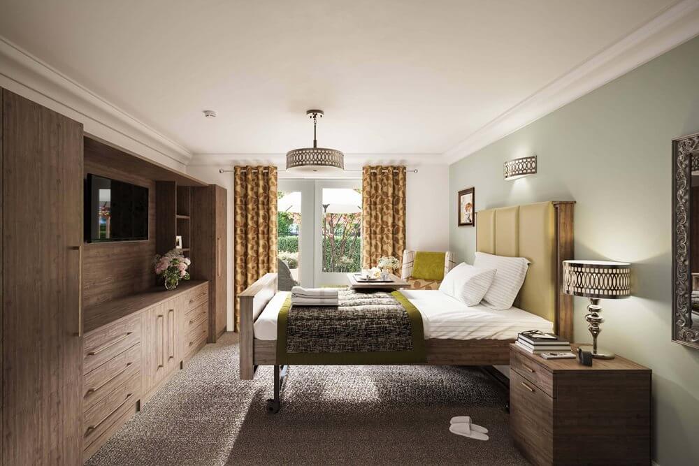 Registered General Nurse Nights - Francis Court 360 bedroom