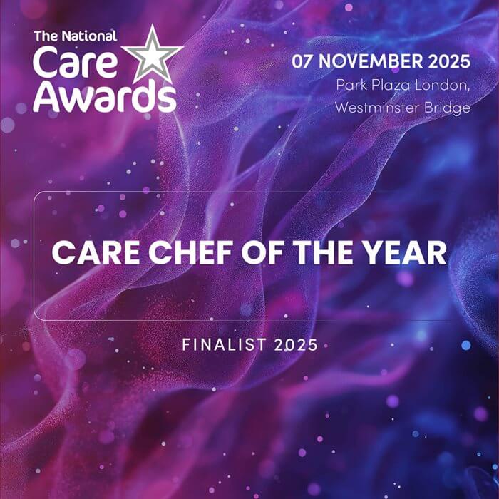 National Care Awards 2025 finalists - Care Chef