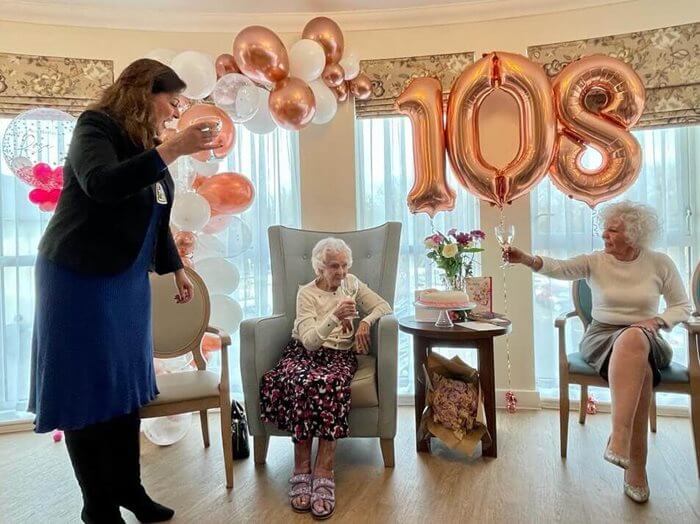 Registered General Nurse - Foxbridge 108th birthday 