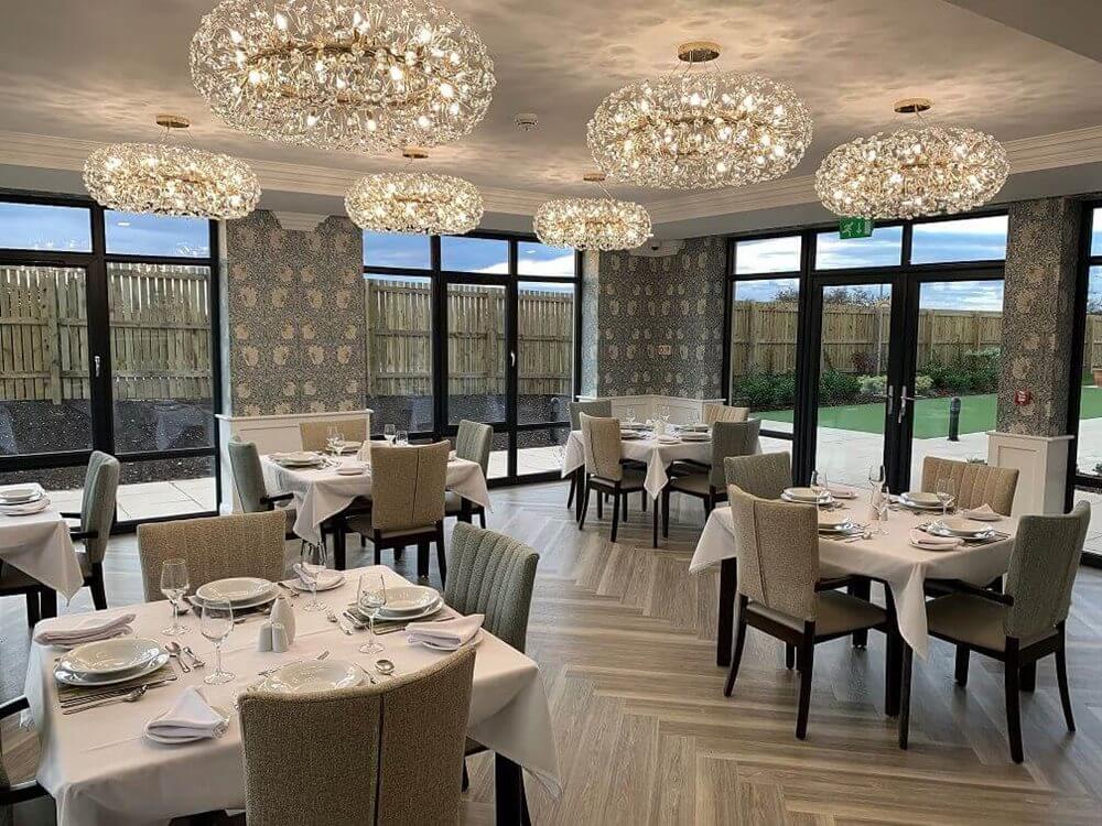 Mere Hall  - Mere Hall dining room