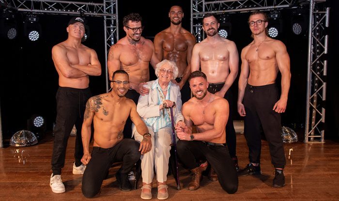 When the team at Sway Place learned that 92-year-old Betty wanted to see the Dreamboys show, they were keen to make her wish come true.