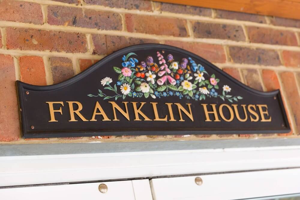 Registered General Nurse Bank - Franklin House garden