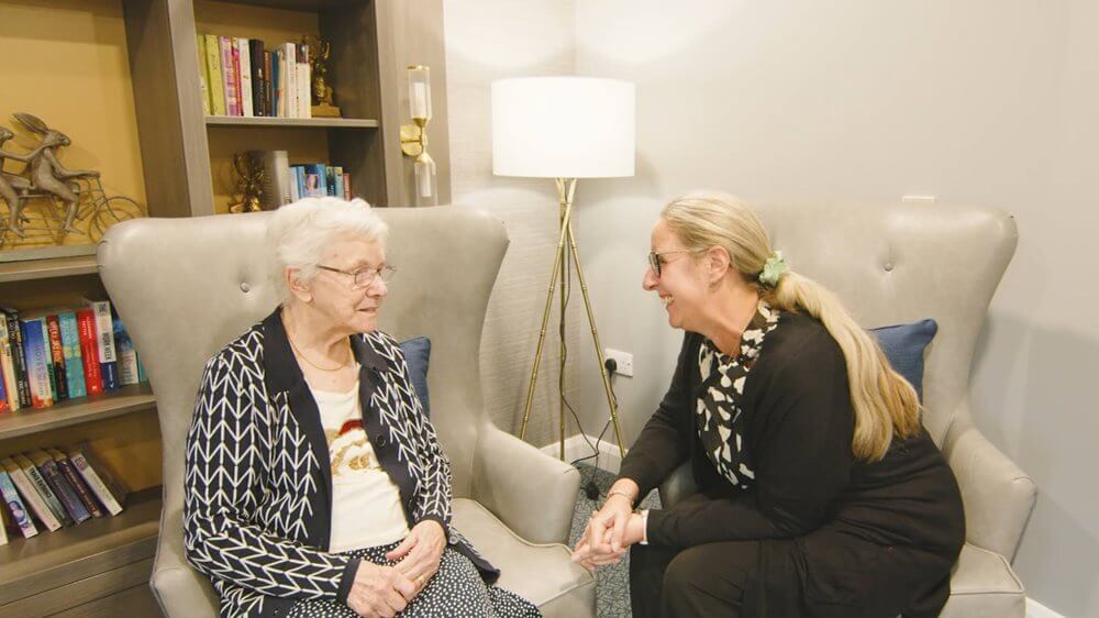 Welcoming new residents at Samuel House