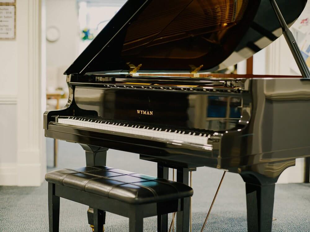 Activities Assistant - Halecroft piano
