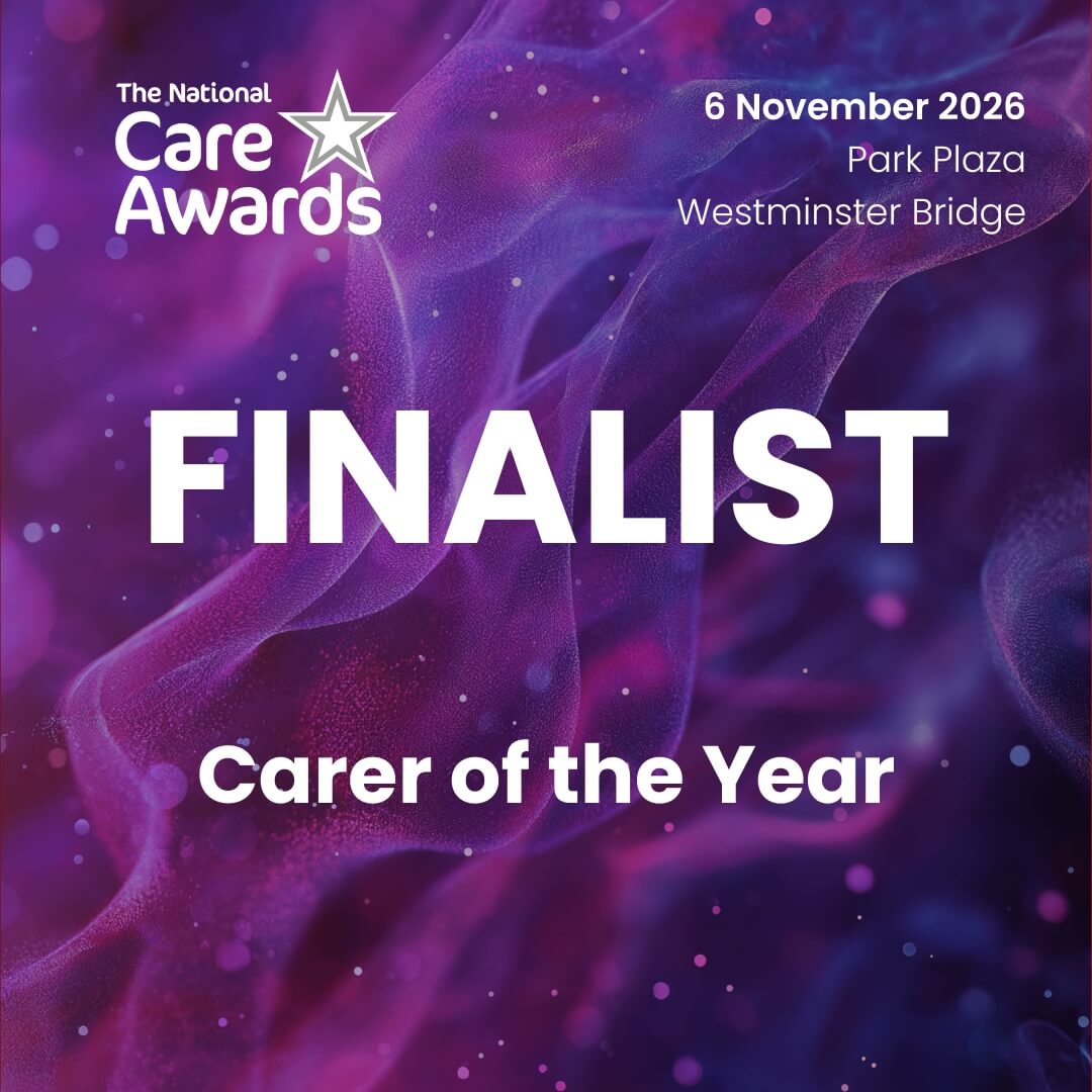 National Care Awards 2026 finalist - Carer
