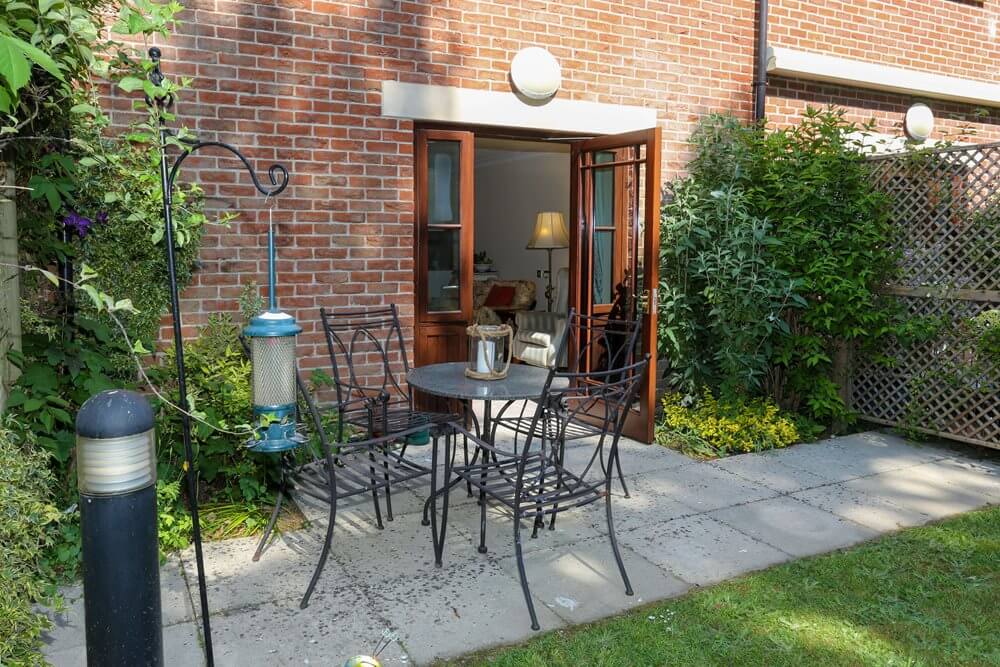 Independent living cottages at Sway Place