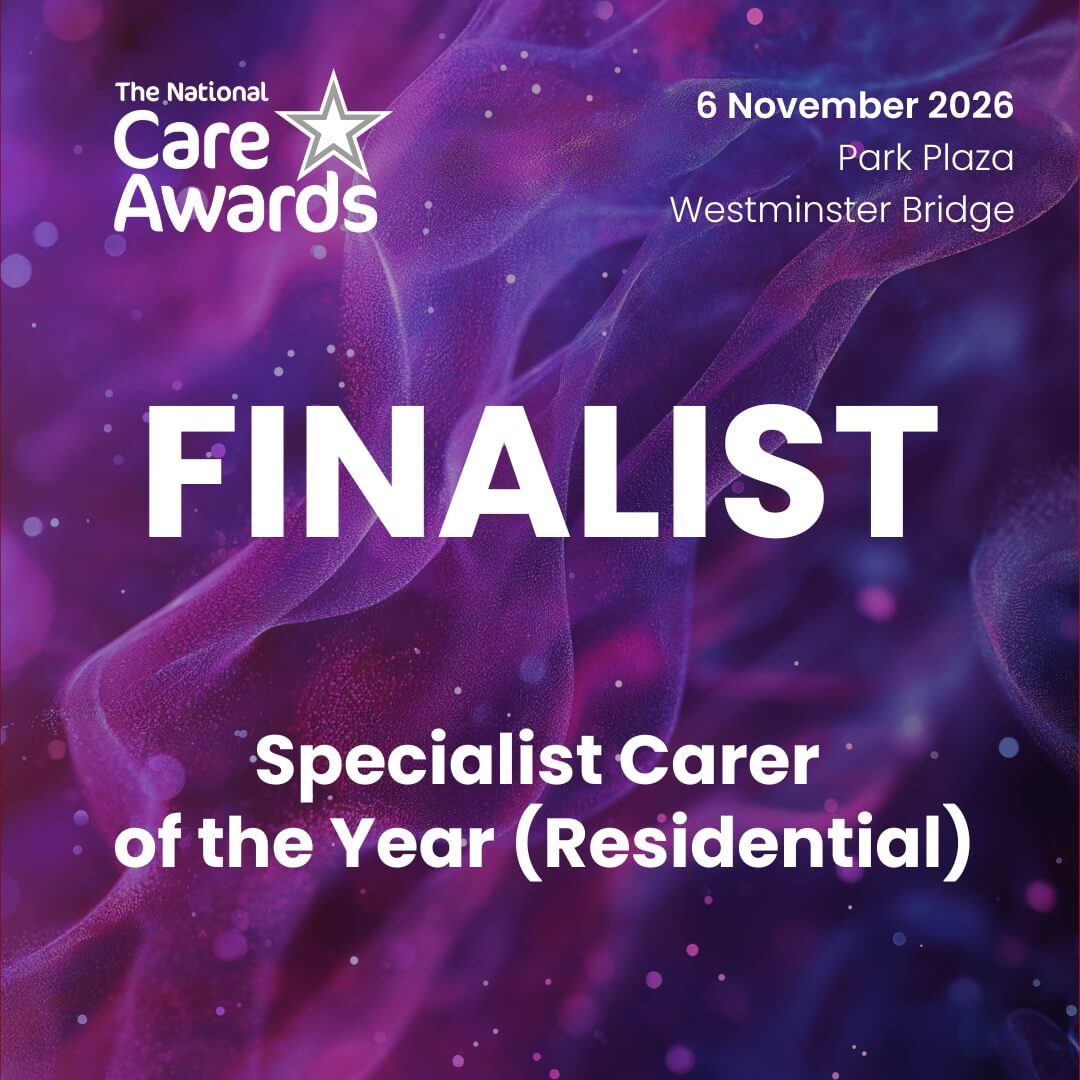 National Care Awards 2026 finalist - Specialist Carer of the Year (Residential)