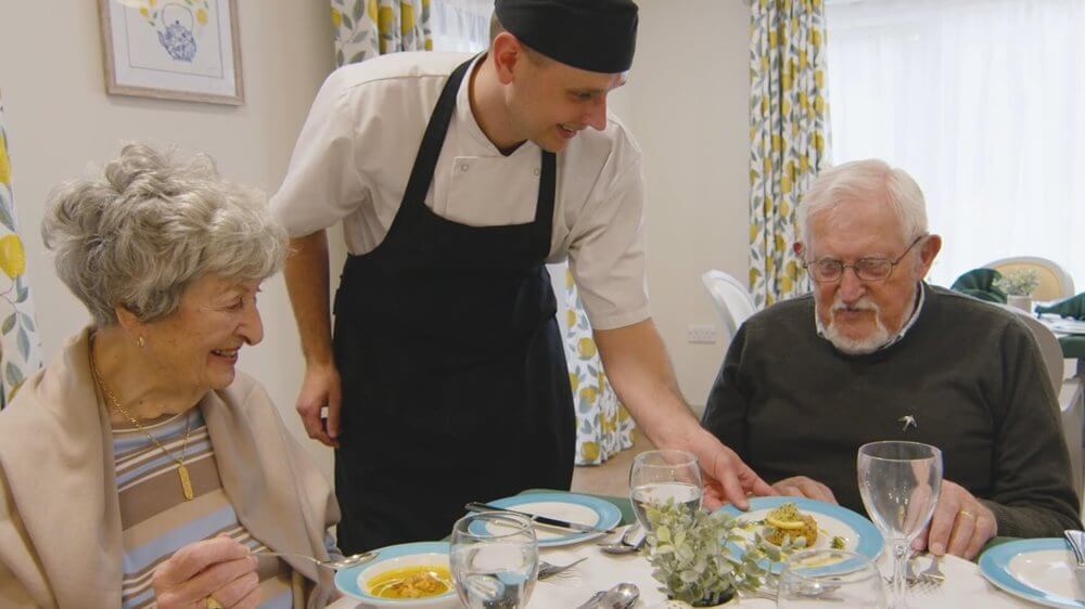 The food makes me happy at Oat Hill Mews