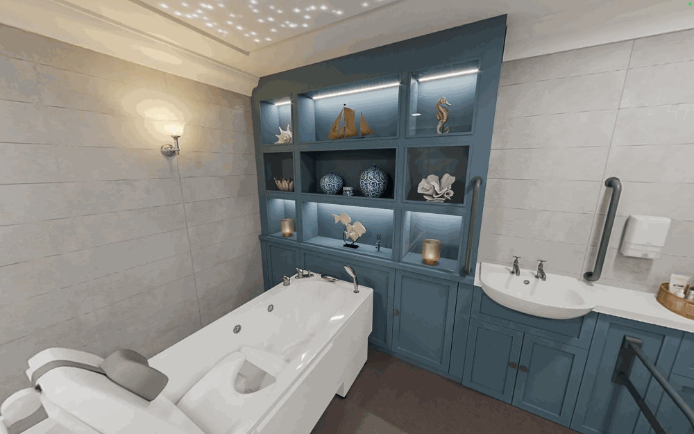 Elderflower Grange - Elderflower Grange bathroom