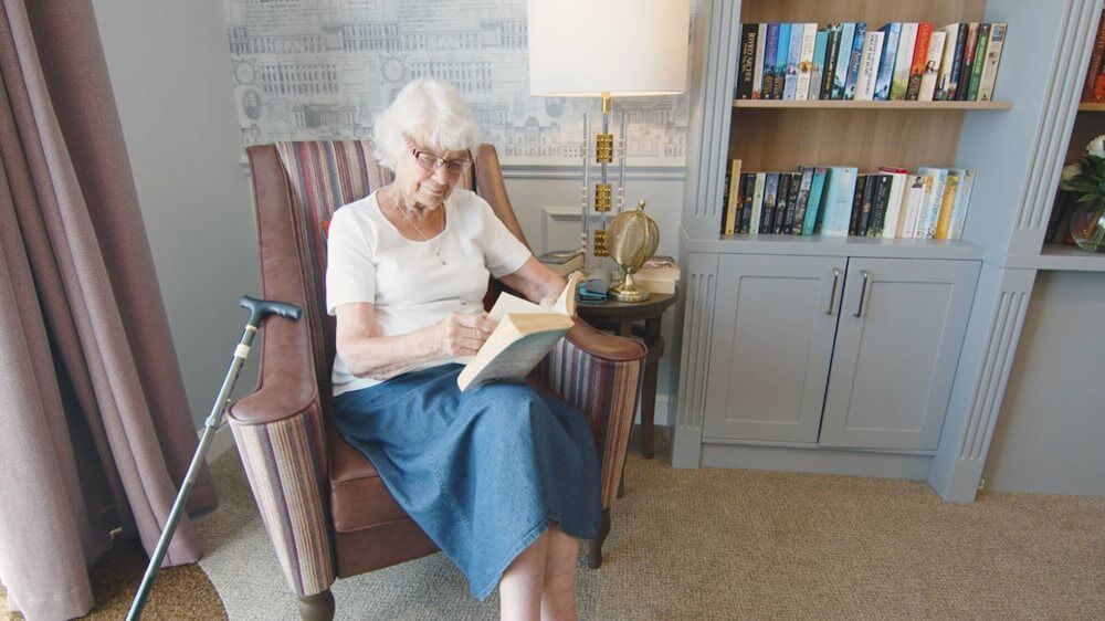 Mum's quality of life has improved at Ladden View