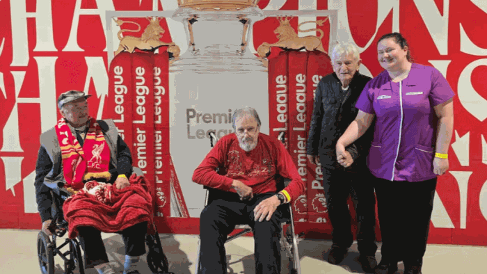 Chester residents Liverpool FC wish comes true