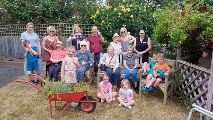 Registered Nurse - Glastonbury Court intergenerational gardening activity