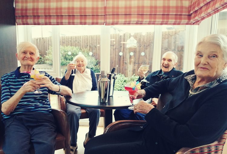 In great spirits – Cheltenham care home shakes things up with cocktail bar