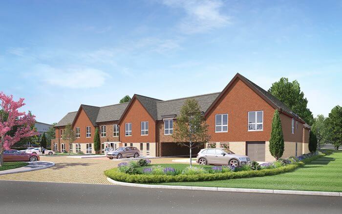 A CGI drawing of our new Thame care home