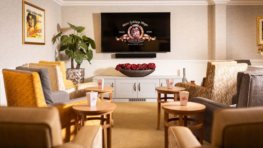 Brook House - Brook House cinema room