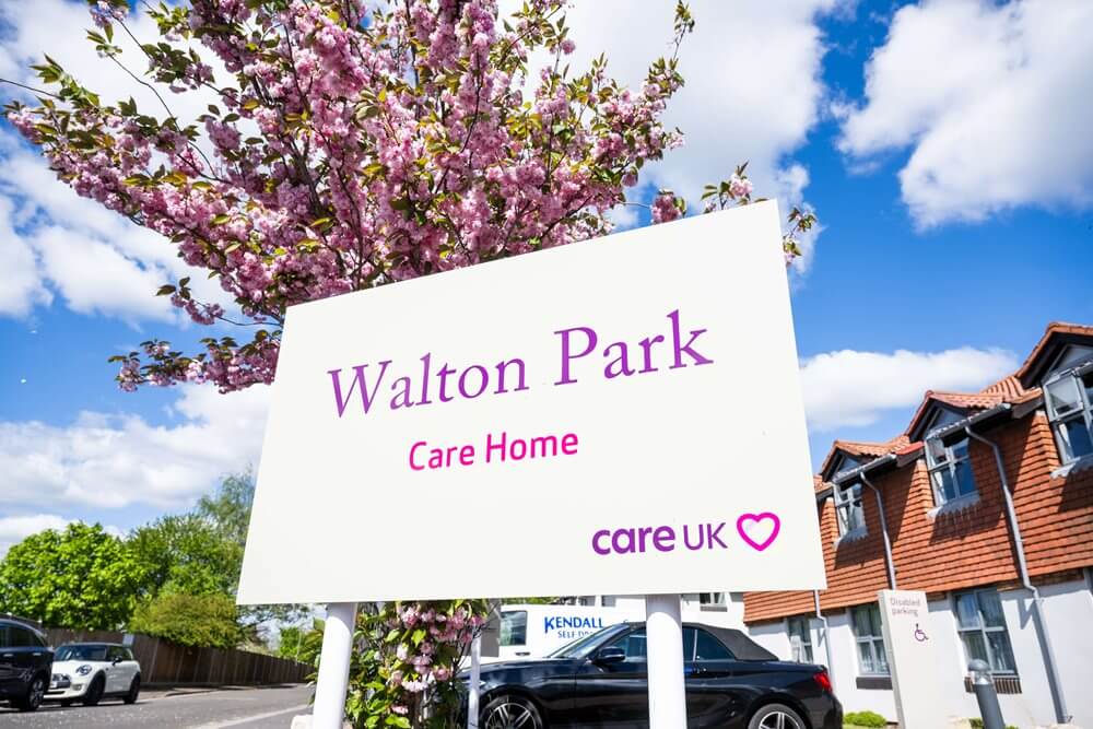 Walton Park - Walton Park sign