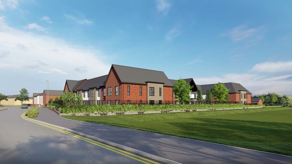 A CGI drawing of our new Yate care home