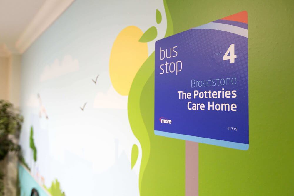The Potteries - The Potteries bus stop