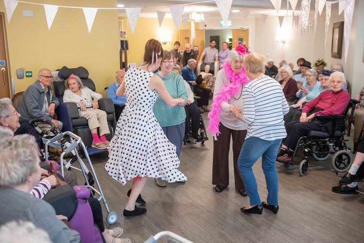 Windsor care home celebrates first anniversary in style