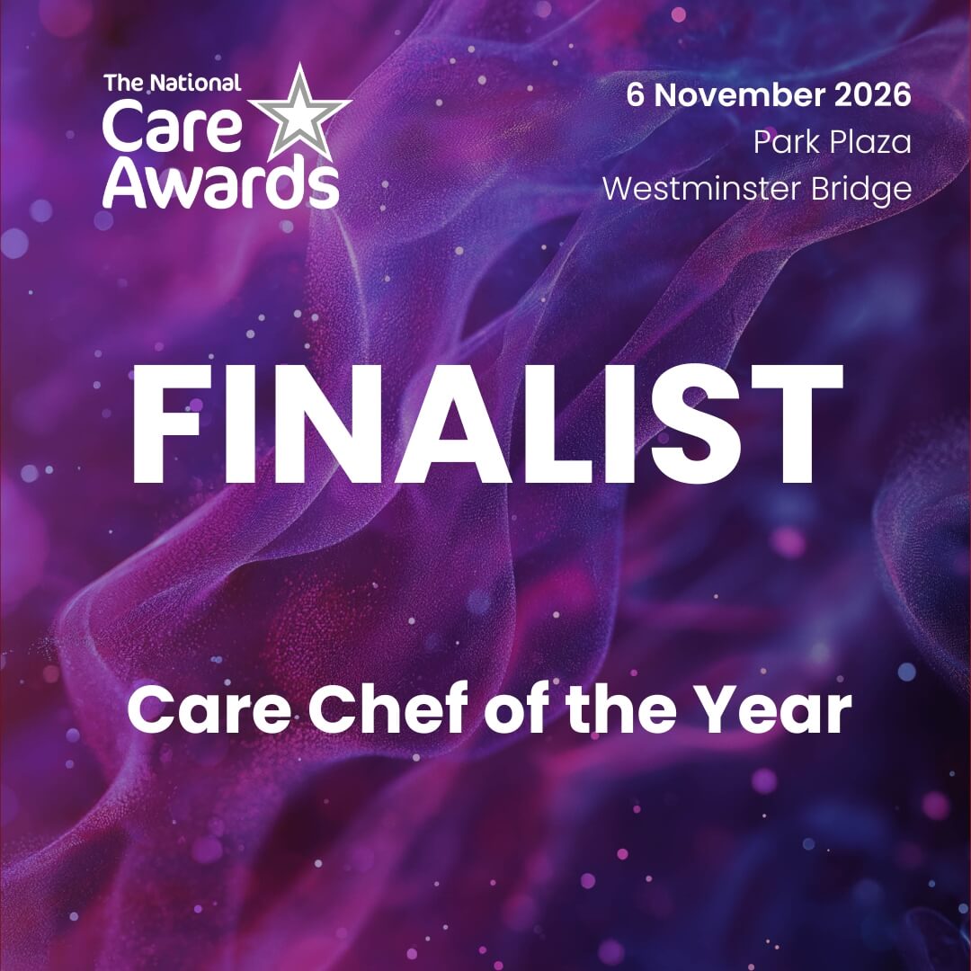 National Care Awards 2026 finalist - Care Chef