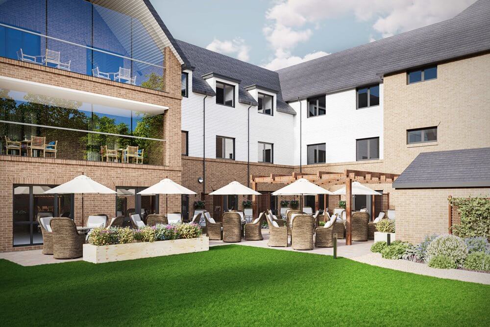 Bailey Lodge - 360 garden