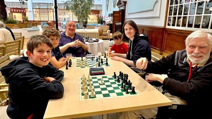 Chocolate Works - Chocolate Works intergenerational chess