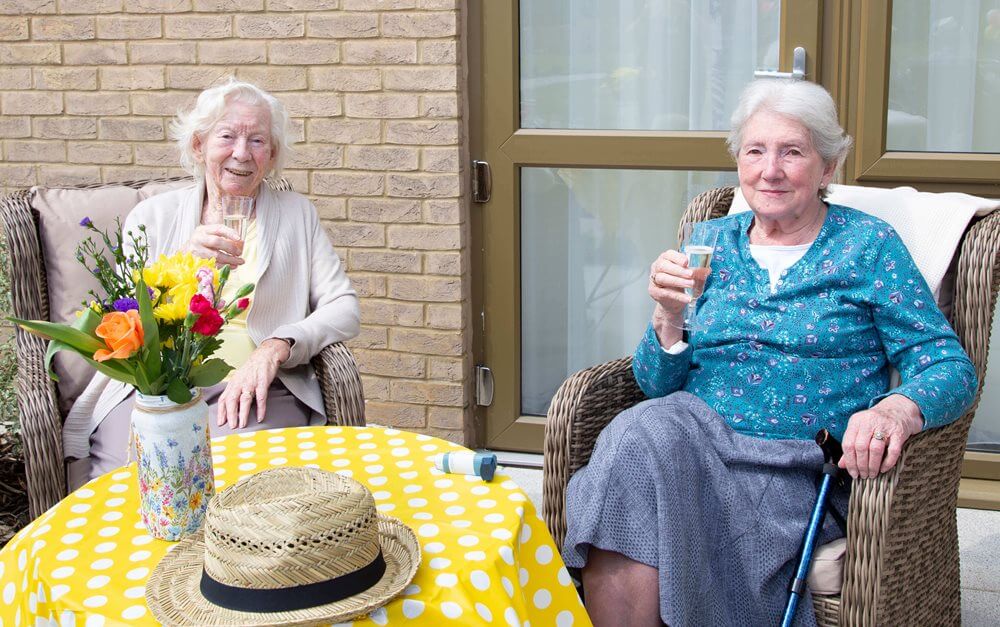 Care Assistant Bank - Invicta Court garden party 1
