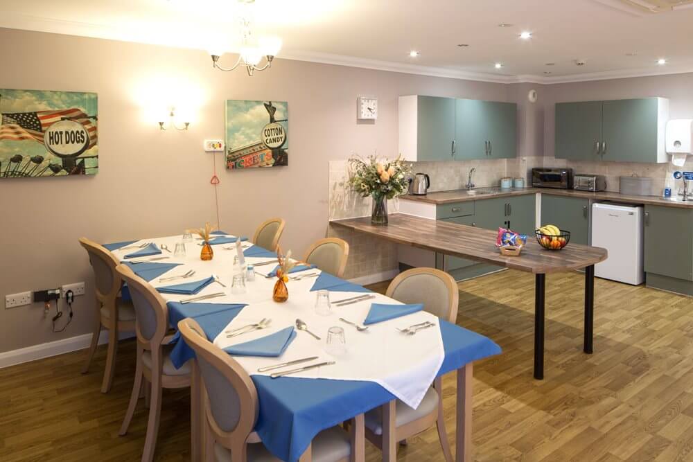 Team Leader Care Nights - Hartismere Place dining room 1