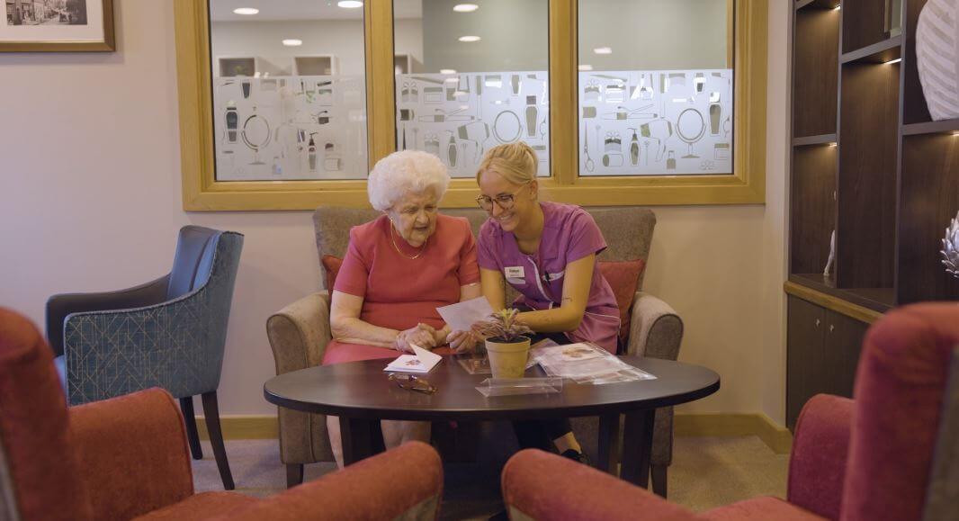 A residents story - The staff are wonderful, Monica