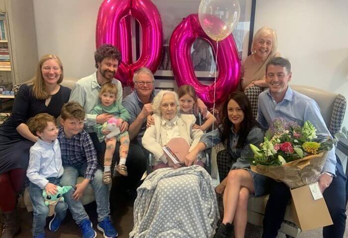 Senior Care Assistant Bank - Rush Hill Mews 100th birthday