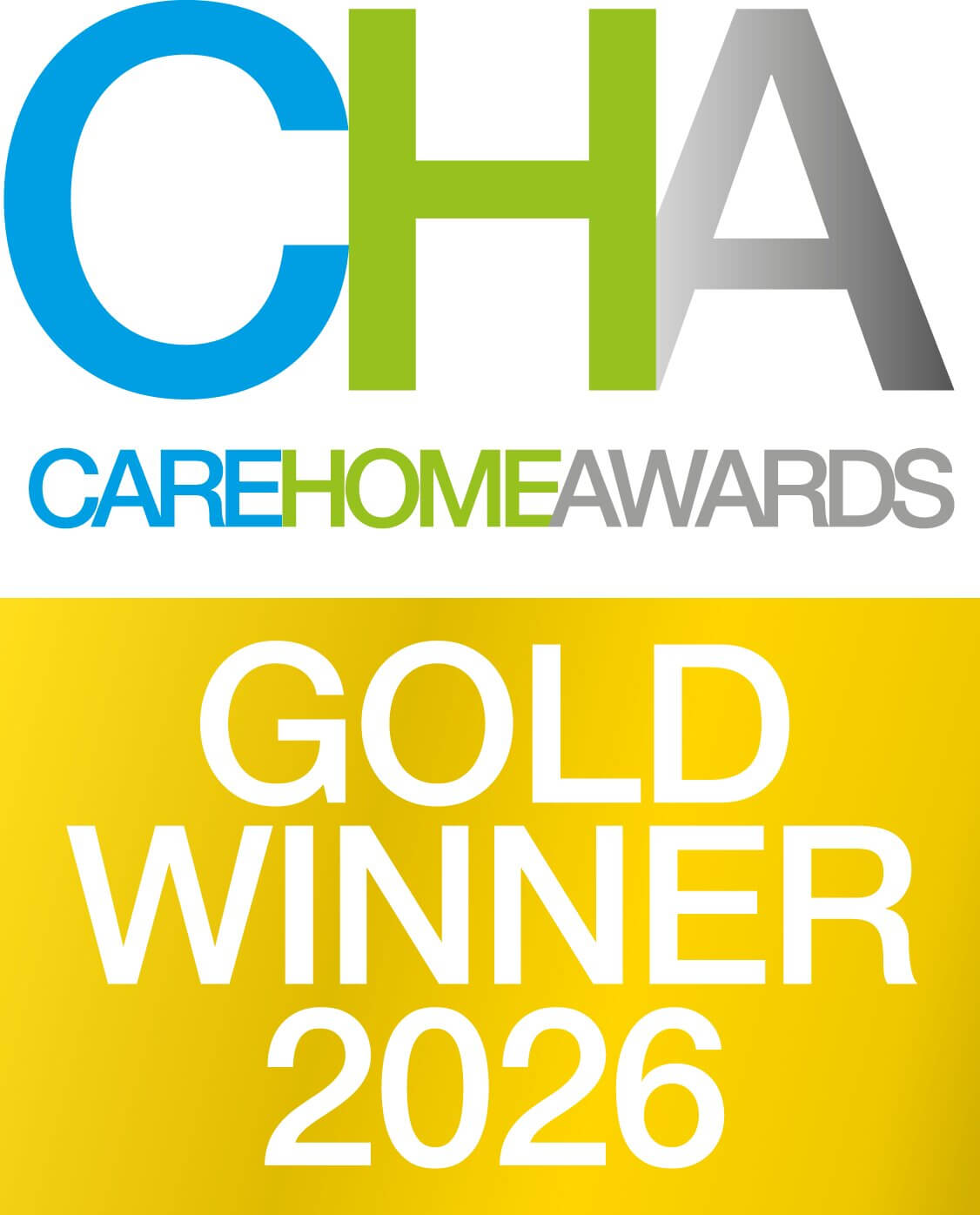 Care Home Awards 2026 gold winner - Outstanding Larger Group Care Provider