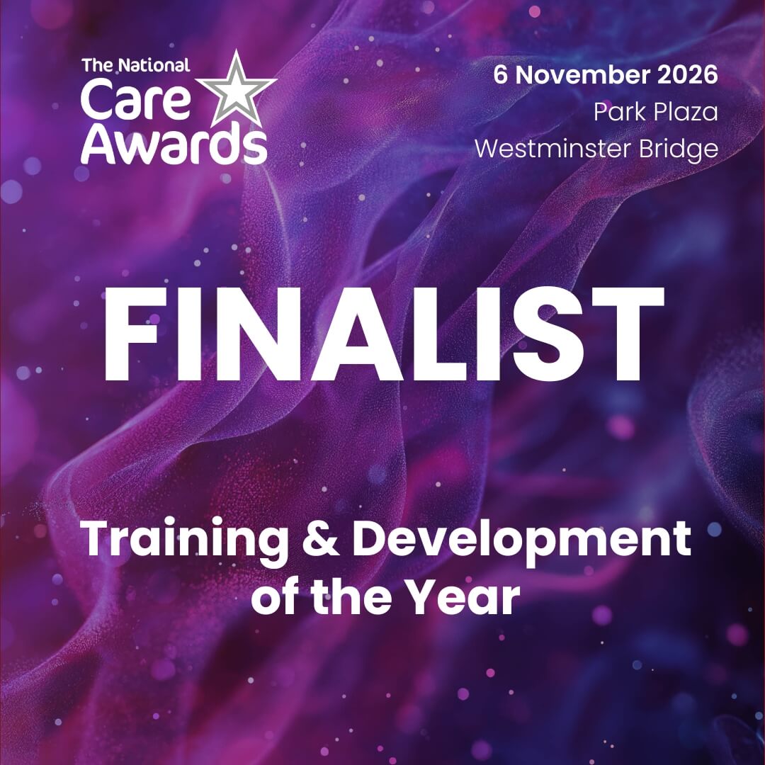 National Care Awards 2026 finalist - Training & Development of the Year