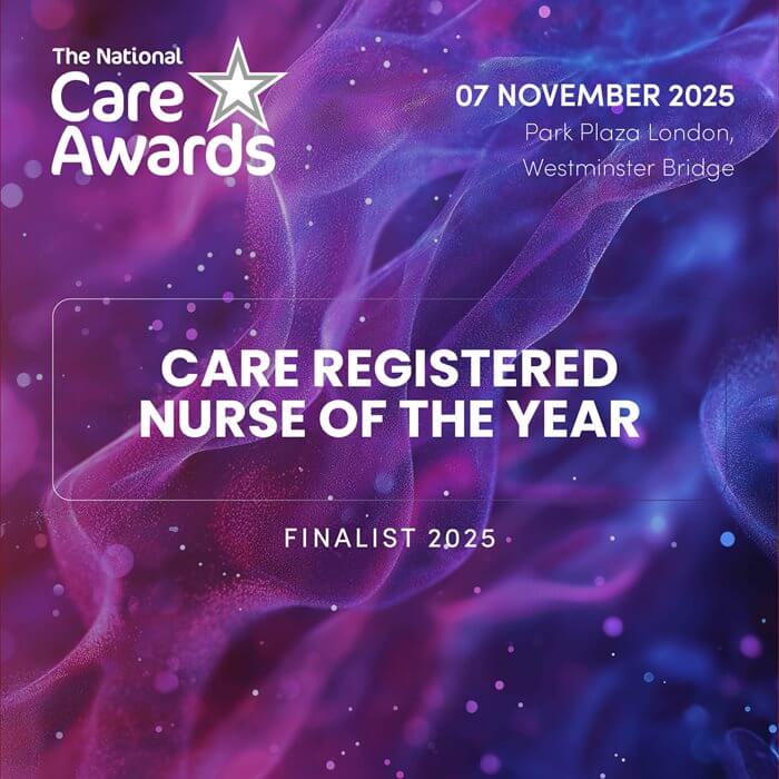 National Care Awards 2025 finalists - Care Registered Nurse