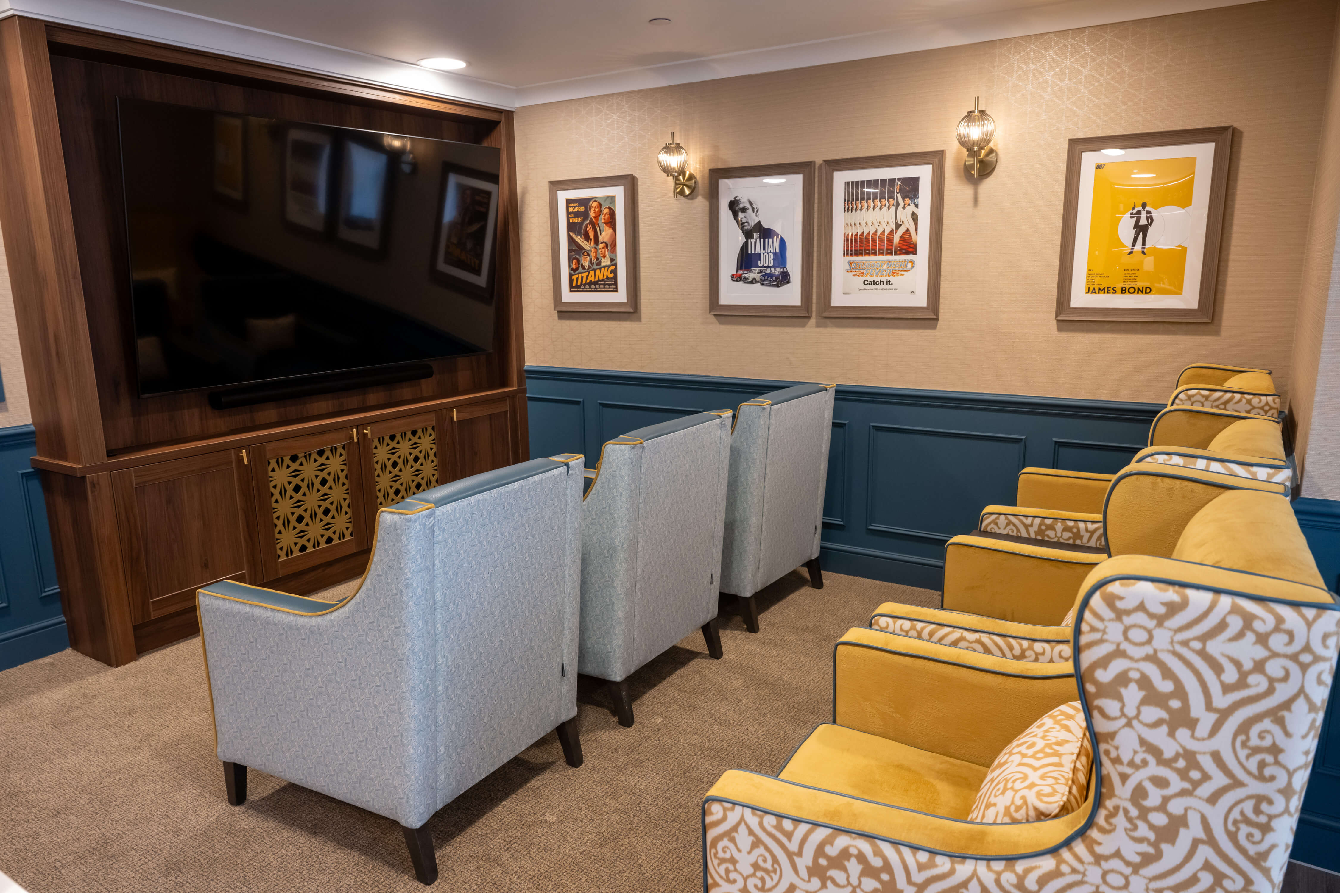 Elderflower Grange - Elderflower Grange cinema room