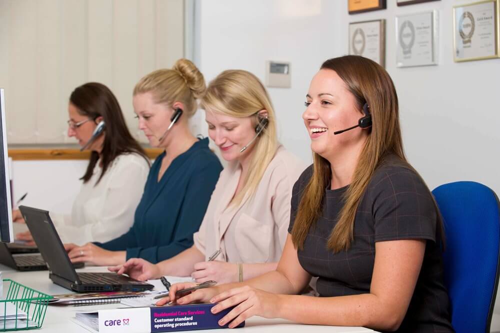 Get in touch with our customer care team